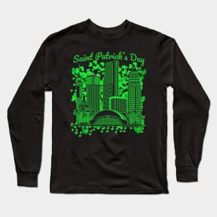 Saint Patrick's Day Miami Long Sleeve T-Shirt